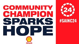 Community Champion Sparks Hope [upl. by Airliah]