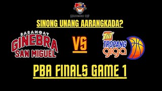 LIVE ginebra vs tnttropanggiga  PBA Game 1 Finals  Governors Cup [upl. by Nelg]