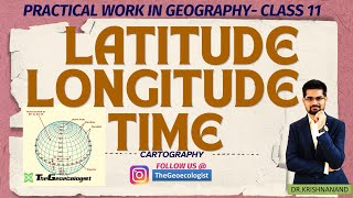 Latitude Longitude and TimeChapter 3 NCERT Class 11 [upl. by Andreana]