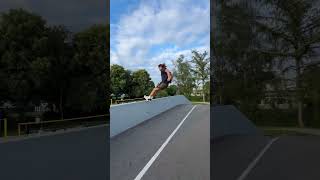 Alter Lachs voll aufs Maul 🤣💥 parkour freerunning fail [upl. by Adnilreb890]