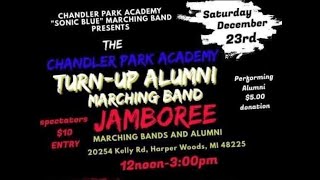 Chandler Park Academy TURN IT UP ALIMNI Marching Band Jamboree 23 [upl. by Ceevah]