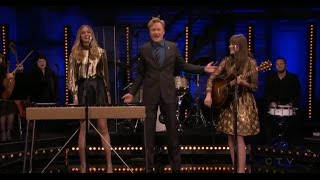 First Aid Kit  Stay Gold on Conan 2014 [upl. by Nnaed685]