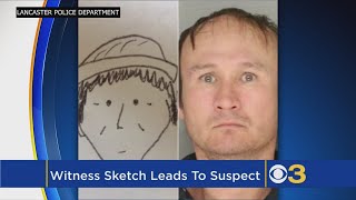 Police Cartoonish Sketch Leads To Identity Of Theft Suspect [upl. by Suoivart]