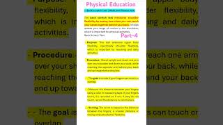 Back scratch test Part4 Riklli and fitness test  physical Education  Class 12th [upl. by Hogg]