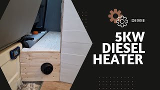 Installing a 5Kw Diesel Heater in my VW Crafter [upl. by Anaid19]