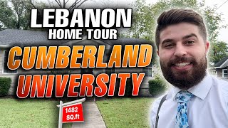 Lebanon TN Home Tour  3 Bed  1482 SF  Cumberland University Tennessee Living In Middle TN [upl. by Robins]