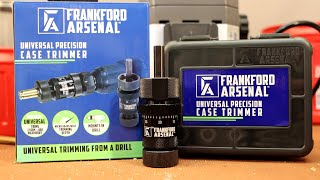 Frankford Arsenal Universal Precision Case Trimmer [upl. by Nekcerb]