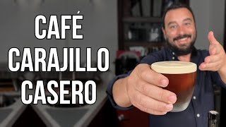 Cómo hacer un Café Carajillo Casero  Receta Fácil y Deliciosa [upl. by Aydne799]