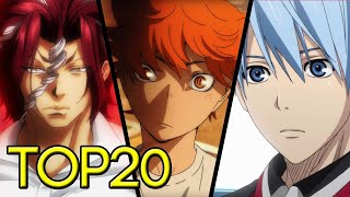 Top 20 Sports Anime of All Time [upl. by Ellehsal]