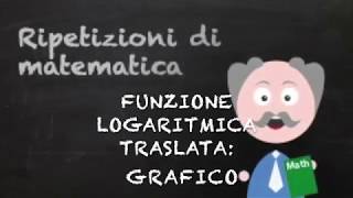 Grafico di funzioni logaritmiche traslate [upl. by Alpert]