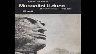 Audiolibro  De Felice Mussolini Gli anni del consenso  I cap  Il decennale del regime [upl. by Bowles80]