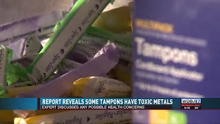 VT Toxicologist Breaks Down Toxic Metal Tampon Study [upl. by Elinore]