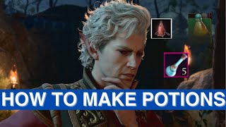 How Alchemy Works in Baldurs Gate 3  Potions Elixers Oils Bombs You Can Make it All [upl. by Valleau]