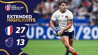 Les Bleus and All Blacks clash in epic opener  France v New Zealand  RWC 2023 Extended Highlights [upl. by Randell441]