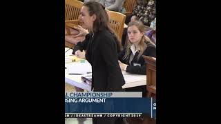 2019 Ohio Mock Trial  Closing Argument shorts mocktrial law lawyer [upl. by Bobby]