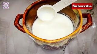 How to Make Buttermilk at HomeNowshin Faruk [upl. by Kirtap517]