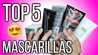 TOP 5 MASCARILLAS PARA PIEL GRASA Y POROS ABIERTOS  MARIEBELLE COSMETICS [upl. by Santa]