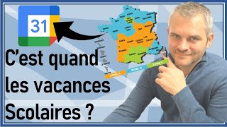 💥AGENDA💥 Comment ajouter lagenda des vacances scolaires de sa zone [upl. by Mirilla598]