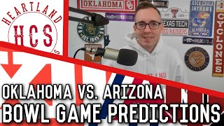 Oklahoma vs Arizona Alamo Bowl Prediction and Preview [upl. by Arhna198]