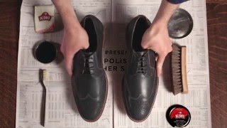 How to Polish Your Shoes  KIWI® Shoe Care [upl. by Elliott656]