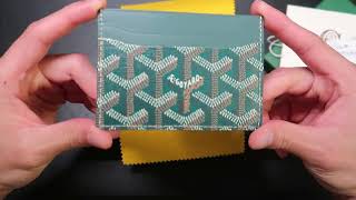 Goyard St Sulpice Cardholder Unboxing [upl. by Chalmer]