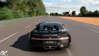 Gran Turismo 7  Bugatti Chiron 16  Circuit De La Sarthe No Chicane 4KPS5 [upl. by Ohcirej368]