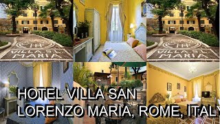 Hotel Villa San Pio Rome Italy [upl. by Lorola]