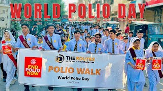 World Polio Day  The Roots School System  Kashif Rafique  GEMS TV [upl. by Homovec]