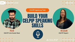 CELPIP Live Build Your CELPIP Speaking Skills  S5E13 [upl. by Tedie]