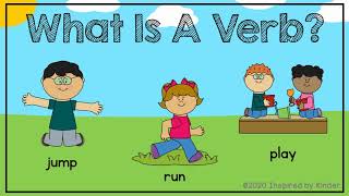 What is a Verb Verbs for KindergartenFirst Grade [upl. by Llorrac]