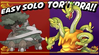 EASY SOLO the Torterra 7 star Tera Raid [upl. by Eleinad]