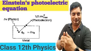 Einsteins photoelectric equation।। Class 12th physics education viral videos [upl. by Ikiv]