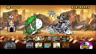 Battle Cats Zero Legends 3115 Konjac Valley 1 amp 4 Crowns Stars  Groundscraper [upl. by Yanej]