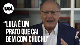 Alckmin sobre chapa “Lula é um prato que cai bem com chuchu” [upl. by Cirda836]