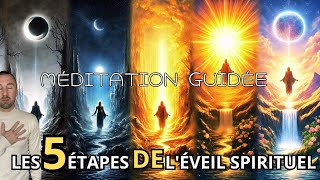 🛑MANIFESTE TA TRANSFORMATION COMME CECI  LES 5 ÉTAPES DE L’ÉVEIL SPIRITUEL 💫 [upl. by Clothilde578]