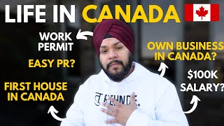 Your doubts about living in Canada  First House  Work Permit  PR  Money  Gursahib Singh Canada [upl. by Wilonah30]