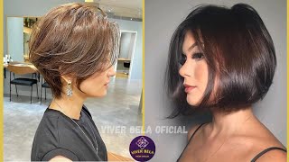 CORTES DE CABELO FEMININO 2023 CABELO CURTO CHANEL PIXIE CUT amp SHORT BOB TENDÊNCIA [upl. by Lozano]