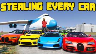 Stealing Every Car I See In GTA 5 RP [upl. by Jelene]