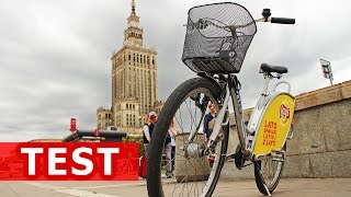 Test roweru Veturilo  Veturilo City Bike Test [upl. by Diba]