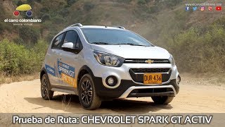 Chevrolet Spark GT Activ Prueba de Ruta e impresiones de manejo en Colombia [upl. by Lamaaj]