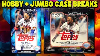 2024 TOPPS SERIES 1 HOBBY amp JUMBO Case Breaks New Baseball Cards [upl. by Neeleuqcaj99]