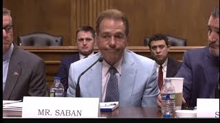 Nick Saban says NIL made him ask “Why are we doing this”  Ted Cruz Capitol Hill NIL Roundtable [upl. by Aleehs]