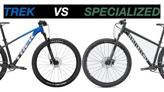 2022 Trek Marlin 8 VS Specialized Rockhopper Expert [upl. by Mendes]