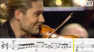 Praeludium and Allegro  PugnaniKreisler  David Garrett  Sheet Music Play Along [upl. by Chong]