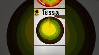 eye series  tessa🌻 shortsviral [upl. by Eleira]