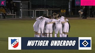 Schlägt Leidenschaft Talent  SC Nienstedten U19  Hamburger SV U19 HamburgPokal Achtelfinale [upl. by Cristin]