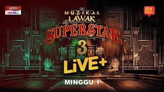 LIVE Muzikal Lawak Superstar 3 Live  Minggu 1 [upl. by Zeuqcaj]