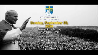 SJPII  The TwentySeventh Sunday in Ordinary Time 2024 [upl. by Oneill]