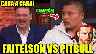 David Faitelson vs Pitbull Cruz ¿Qué pasó CARA A CARA [upl. by Uok]