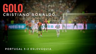 ⚽️Golo Cristiano Ronaldo 31 no Portugal 32 Eslováquia  Qualificação EURO 2024 [upl. by Anekam]